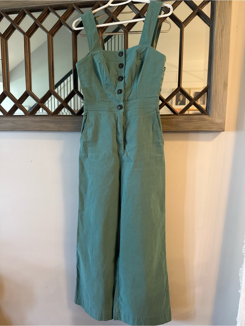 Maeve by Anthropologie size 4 green jumpsuit - Picture 2 of 7